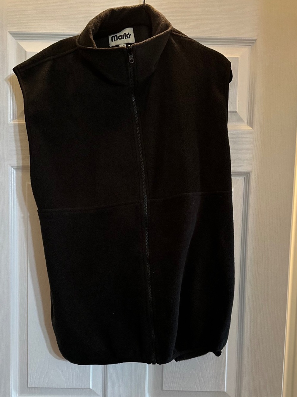 Mark’s Black Fleece Full Zip Vest Women’s XL/TG